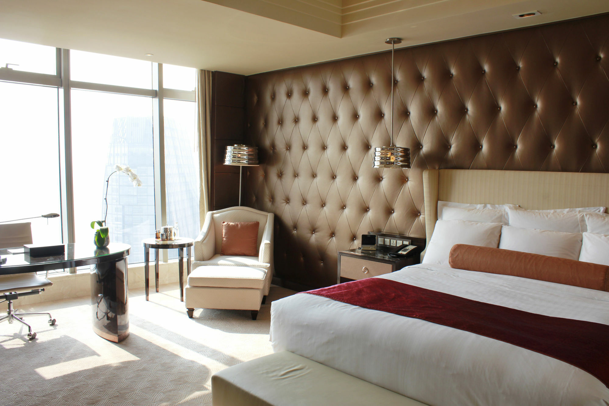 Shanghai Marriott Hotel Riverside Eksteriør bilde